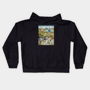 Hieronymus Bosch - The Garden of Earthly Delights Kids Hoodie